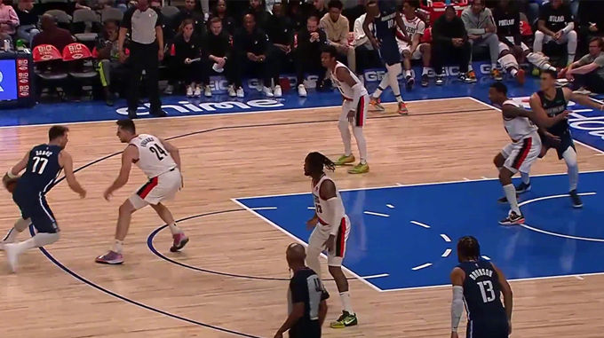 2022.4.9NBA录像回放高清 开拓者vs独行侠