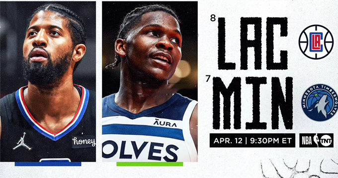 2022.4.13NBA全场录像回放 快船vs森林狼