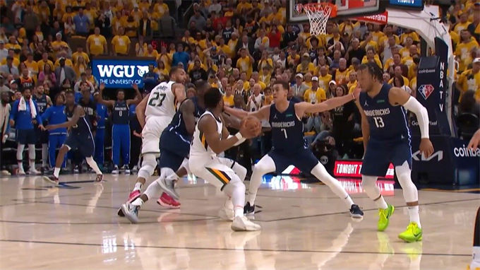 2022.4.24NBA全场录像回放 独行侠vs爵士
