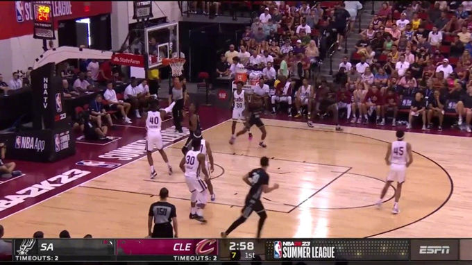 2022.7.9NBA录像回放高清 马刺vs骑士