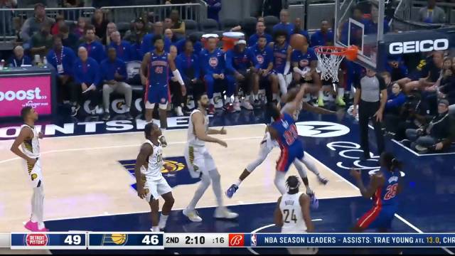 2022.10.23NBA全场录像回放 活塞vs步行者
