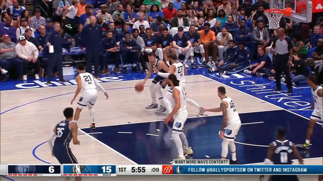 2022.10.23NBA全场录像回放 灰熊vs独行侠