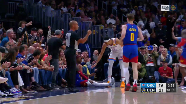 2022.10.23NBA全场录像回放 雷霆vs掘金