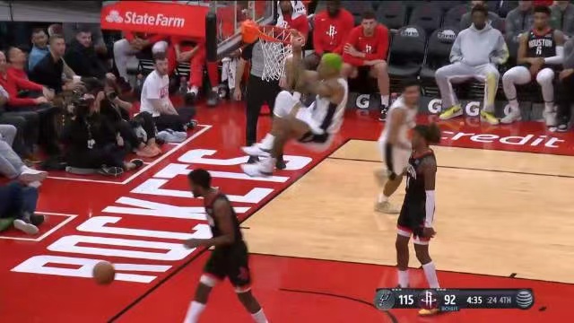 2022.12.20NBA全场录像回放 马刺vs火箭