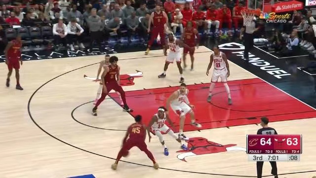 2023.1.01NBA录像回放高清 骑士vs公牛