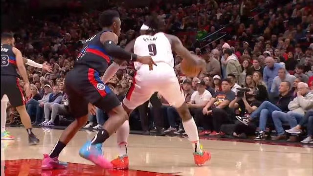 2023.1.3NBA录像回放高清 活塞vs开拓者