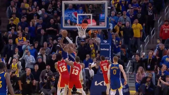 2023.1.3NBA录像回放高清 老鹰vs勇士