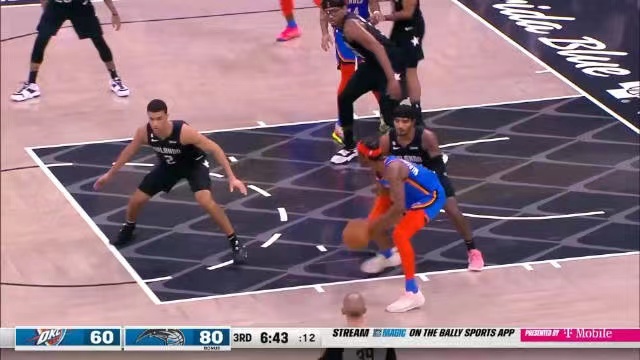 2023.1.5NBA录像回放高清 雷霆vs魔术