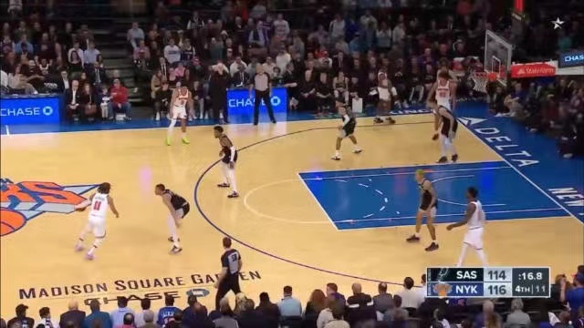 2023.1.5NBA录像回放高清 马刺vs尼克斯