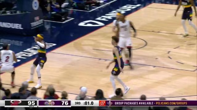 2023.1.19NBA录像回放高清 热火vs鹈鹕