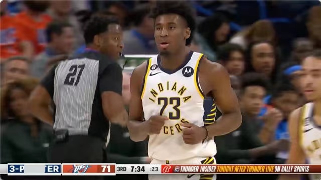 2023.1.19NBA录像回放高清 步行者vs雷霆