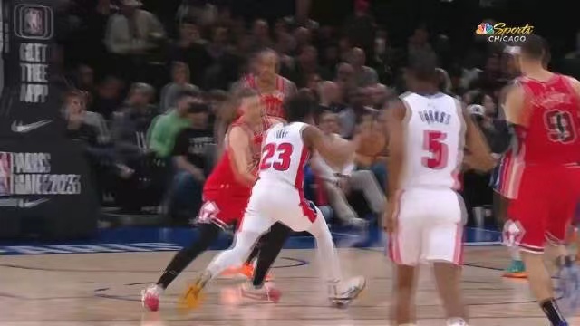 2023.1.20NBA全场录像回放 公牛vs活塞