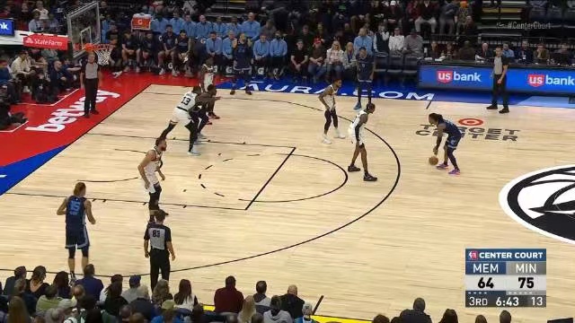 2023.1.28NBA全场录像回放 灰熊vs森林狼