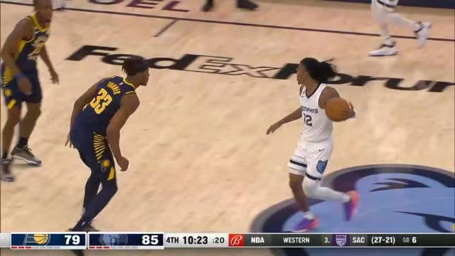 2023.1.30NBA全场录像回放 步行者vs灰熊