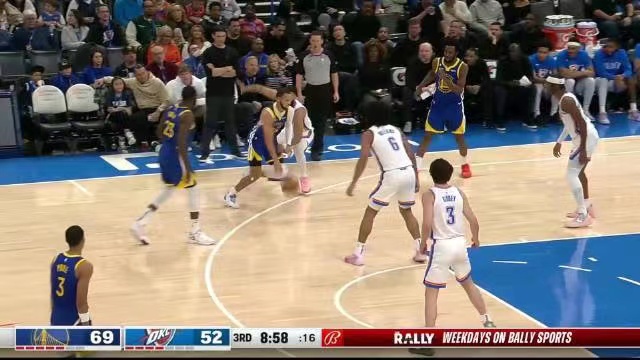 2023.1.31NBA录像回放高清 勇士vs雷霆