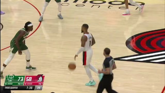 2023.2.7NBA全场录像回放 雄鹿vs开拓者