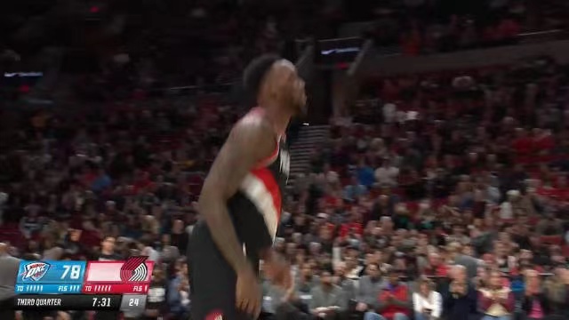 2023.2.11NBA全场录像回放 雷霆vs开拓者