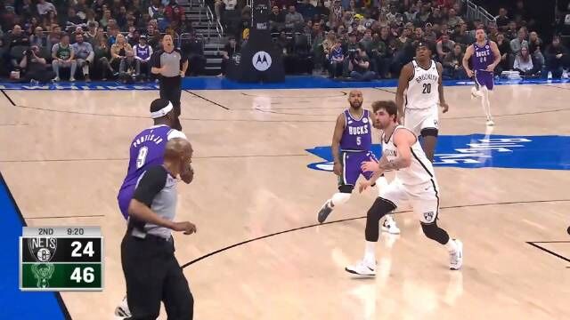2023.3.10NBA录像回放高清 篮网vs雄鹿