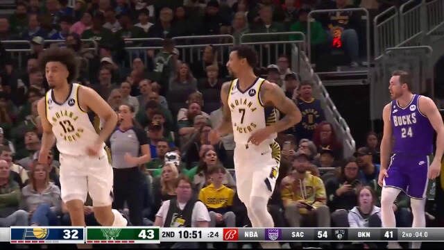 2023.3.17NBA全场录像回放 步行者vs雄鹿