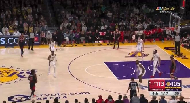 2023.3.27NBA全场录像回放 公牛vs湖人