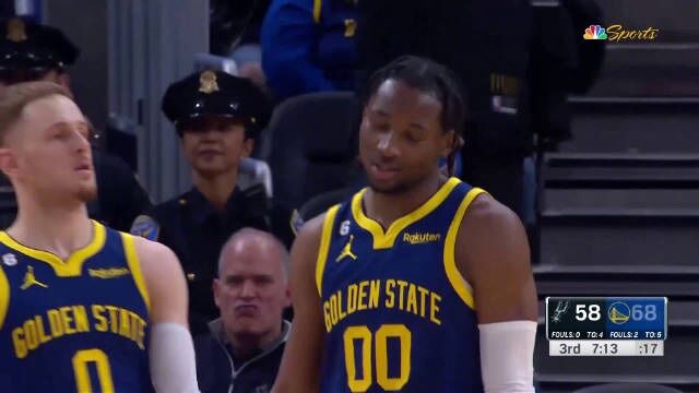2023.4.1NBA录像回放高清 马刺vs勇士