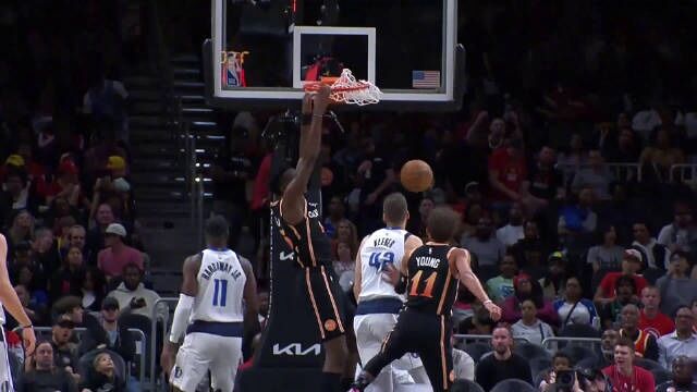 2023.4.3NBA录像回放高清 独行侠vs老鹰
