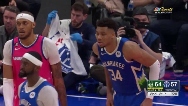 2023.4.5NBA全场录像回放 雄鹿vs奇才