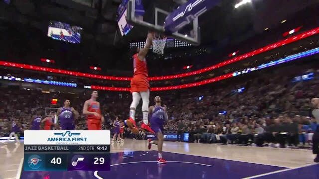 2023.4.7NBA全场录像回放 雷霆vs爵士