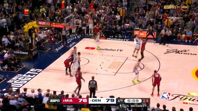 2023.6.13NBA录像回放高清 热火vs掘金