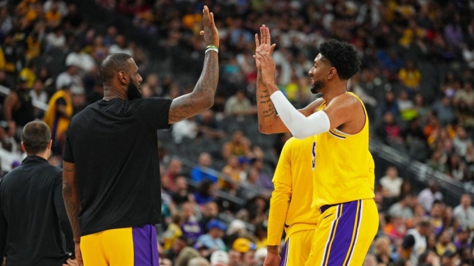 2023.10.10NBA全场录像回放 篮网vs湖人
