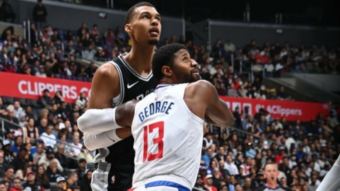 2023.10.30NBA录像回放高清 马刺vs快船