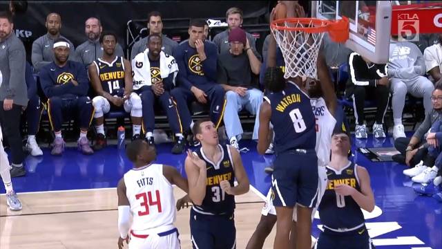 2022.10.13NBA录像回放 掘金vs快船 免费更新