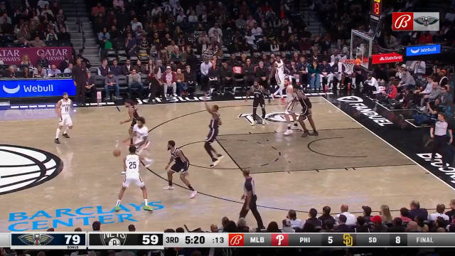 2022.10.20NBA录像回放 鹈鹕vs篮网 免费更新