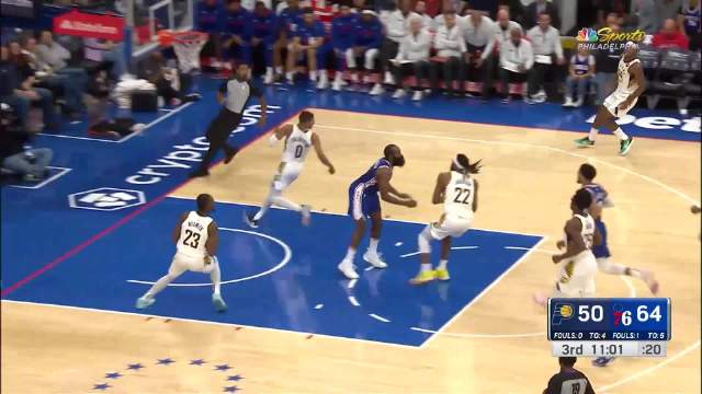 2022.10.25NBA录像高清回放 步行者vs76人 免费更新