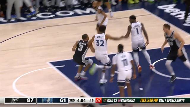 2022.10.25NBA录像高清回放 马刺vs森林狼 免费更新