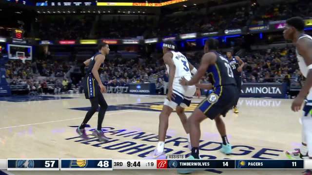 2022.11.24NBA录像回放 森林狼vs步行者 免费更新