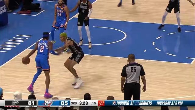 2022.12.28NBA录像回放 马刺vs雷霆 免费更新