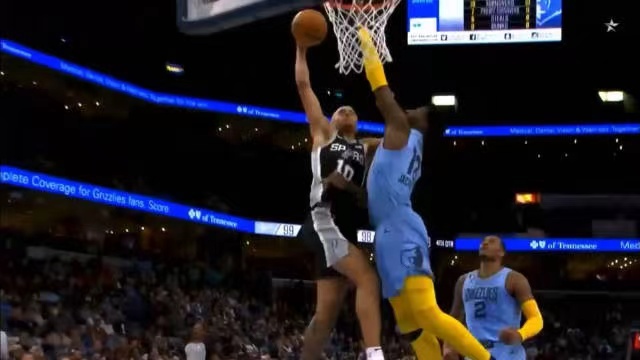 2023.1.10NBA录像高清回放 马刺vs灰熊 免费更新