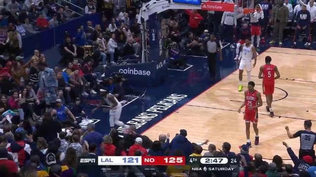 2023.2.5NBA录像高清回放 湖人vs鹈鹕 免费更新