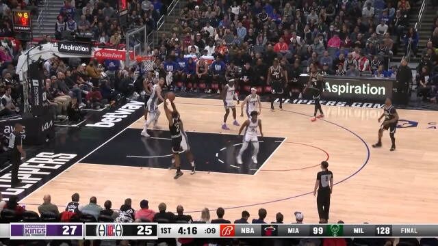 2023.2.25NBA录像高清回放 国王vs快船 免费更新
