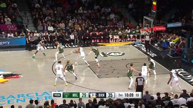 2023.3.1NBA录像高清回放 雄鹿vs篮网 免费更新